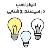 انواع لامپ در سیستم روشنایی